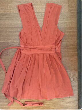 Usisi Sister Orange Dress (Size XS)